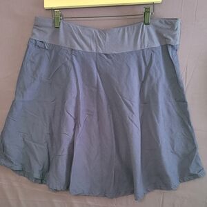 Royal Robbins Women's Indigo Blue Organic Cotton  Skirt. Size L